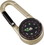 Munkees 3135 Carabiner Compass W/Thermomtr