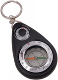 Munkees 3154 Keychain Compass W/Thermometer