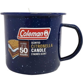COLEMAN 787983 Scented Citronella Mug Candle S'Mores