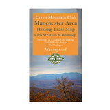 Green Mountain Club 9781888021400 Manchester Area Hiking Trail Map