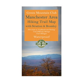 Green Mountain Club 9781888021400 Manchester Area Hiking Trail Map
