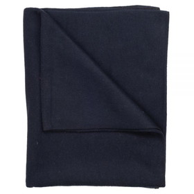 PEREGRINE WBRNB501Q84 Peregrine Wool 55 Blanket Solid Navy