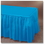 Hoffmaster Plastic Tableskirt, Price/case/6ct