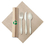 Hoffmaster 119993 Linen-Like Natural; CaterWrap, Compostable Cutle, Price/case/100ct