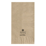 Hoffmaster 180430 15 x 17 Kraft Recycled Earth Wise Dinner Napkin