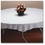 Hoffmaster 210451 882-WOC White Linen-Like Octy-Round Tablecover, Price/case/24ct