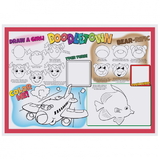 Hoffmaster Kids' Activity Placemats, 10