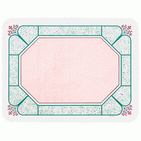 Hoffmaster 13 in x 17 in Scalloped Cobblestone Paper Traymats 1000 ct.