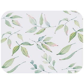 Hoffmaster 427308 Nature Inspired Printed Traymats, 12-3/4" x 16-3/4", Watercolor Leaves