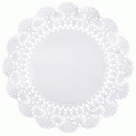 Hoffmaster 500015 Cambridge Lace Doilies, 5", White