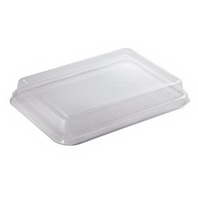 Hoffmaster 760131 Clear PLA Lid for Catering Box, Stackable