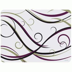 Hoffmaster 13.75 in x 18 in Swirl Room Service Paper Traymats 1000 ct.