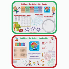 Hoffmaster 13.75 in x 18.75 in Kids Activity Paper Traymats 500 ct.