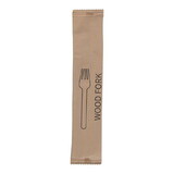 Hoffmaster 6 in Earthwise Wrapped Wood Forks 1000 ct.