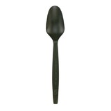 Hoffmaster 6.5 in Black CPLA Spoons 1000 ct.
