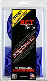 ESI Grips RWBLU Road "Rct Wrap", 134-176 Grams - Blue