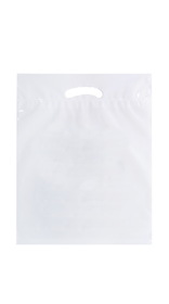 Blank Oxo Reusable Fold-Over Reinforced Die Cut Bag, 12" x 16"