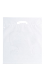 Blank Oxo Reusable Fold-Over Reinforced Die Cut Bag, 18" x 22"