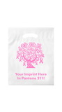 Custom Breast Cancer Awareness Die Cut Bag With Tree Design
