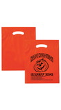 Blank Stock Design Halloween Fold-Over Reinforced Die Cut Bag, Happy Halloween