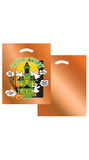 Blank Stock Design Halloween Die Cut Bag, Haunted House (Orange Reflective)