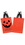 Blank Stock Design Halloween Soft Loop Shopper Bag, Pumpkin Face With Safety Tips, Price/piece