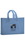 Custom Color Frosted Soft Loop Shopper Bag, 13" x 10", Price/piece