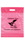 Custom Clear Pink Tinted Awareness Fold-Over Reinforced Die Cut Bag-Flexo Imprinted, Price/piece