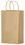 Blank Natural Kraft Twisted Paper Handle Shopper, 10"W x 13"H, Price/piece
