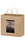 Custom Natural Kraft Paper Take-Out Twisted Paper Handle Shopper, 13" x 12 3/4", Price/piece