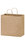 Blank Natural Kraft Paper Take-Out Twisted Paper Handle Shopper, 13" x 12 3/4", Price/piece