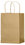 Blank Natural Kraft Twisted Paper Handle Shopper, 5 1/2"W x 8 3/8"H, Price/piece