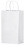 Blank White Kraft Twisted Paper Handle Shopper, 10" x 13", Price/piece