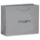 Custom 2L16612 16"W X 6"Gusset X 12"H Gloss Laminated Paper Shoppers With Matching Macram, Price/each
