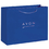Custom 2L16612 16"W X 6"Gusset X 12"H Gloss Laminated Paper Shoppers With Matching Macram, Price/each