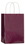 Blank Gloss Color Twisted Paper Handle Shopper, 5" x 8", Price/piece