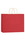 Blank Matte Color Twisted Paper Handle Shopper, 16" x 13", Price/piece