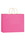 Blank Matte Color Twisted Paper Handle Shopper, 16" x 13", Price/piece
