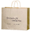 Custom 4M16613 Matte Colored Shoppers With Natural Kraft Interior, Price/each