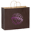 Custom 4M16613 Matte Colored Shoppers With Natural Kraft Interior, Price/each