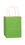 Blank Matte Color Twisted Paper Handle Shopper, 8" x 10.5", Price/piece