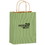 Custom Matte Color Twisted Paper Handle Shopper, 8" x 10.5", Price/piece