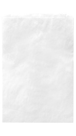 Blank White Kraft Merchandise Bag, 14" x 21"