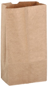 Blank Natural Kraft 10# Grocery Bag