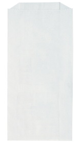 Blank White Kraft Prescription Bag, 5" x 10"