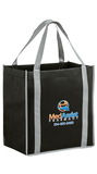 Custom Two-Tone Non-Woven Tote Bag With Poly Board Insert, Color Evolution