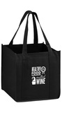 Custom The Cube-Carry Out Tote Bag With Poly Board Insert, Screen Print