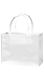 Blank Gloss Laminated Designer Tote Bag, 16" x 12"
