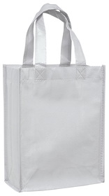 Blank Gloss Laminated Designer Tote Bag, 8" x 10"