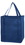 Blank Recession Buster Non-Woven Grocery Tote Bag With Poly Board Insert, 13" x 15", Price/piece